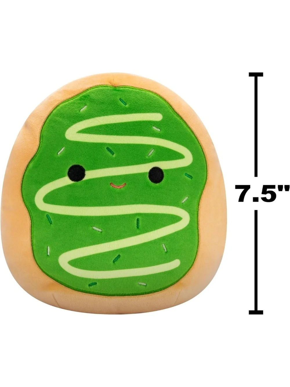 Orginal Squishmallows Daisuke - Green Frosted Cookie Plush Accent Pillow